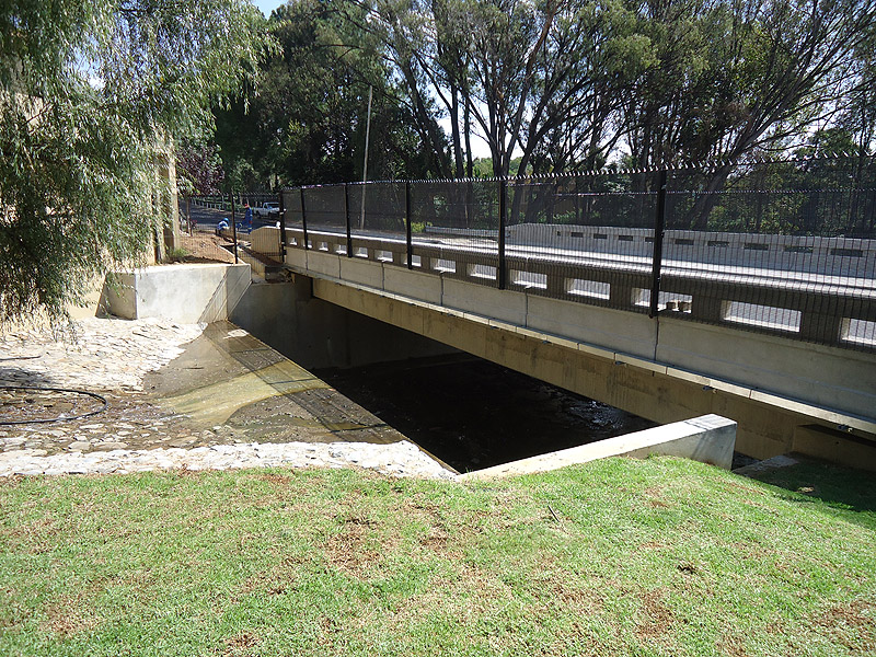 A completed road bridge by DNMZ International